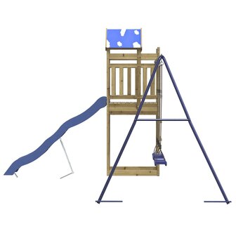 Speelhuis ge&iuml;mpregneerd grenenhout