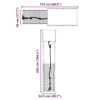 Speelhuis massief douglashout