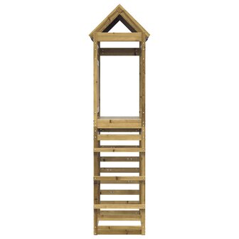 Speeltoren Bruin 85 x 52,5 x 239 cm Massief ge&iuml;mpregneerd hout