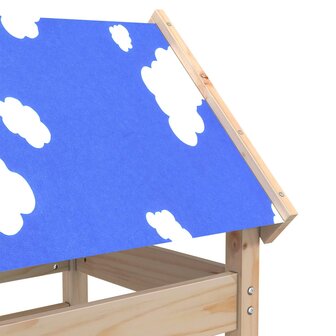 Speeltoren Bruin 85 x 52,5 x 239 cm Massief grenenhout