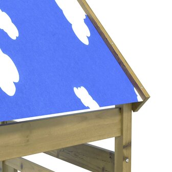 Speeltoren Bruin 52,5 x 85 x 265 cm Massief ge&iuml;mpregneerd hout