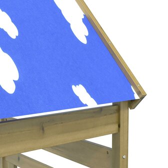 Speeltoren Bruin 52,5 x 85 x 265 cm Massief ge&iuml;mpregneerd hout