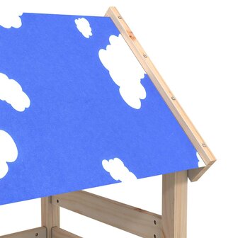 Speeltoren Bruin 110,5 x 52,5 x 215cm Massief grenenhout