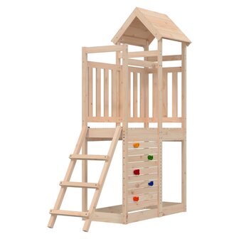 Speeltoren Bruin 110,5 x 52,5 x 214 cm Massief grenenhout