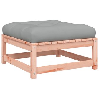 8-delige Loungeset met kussens massief douglas vurenhout