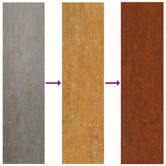 Vuurkorf Bruin 50 x 35 x 100 cm Cortenstaal