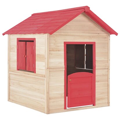 Speelhuis rood 107x128x128cm