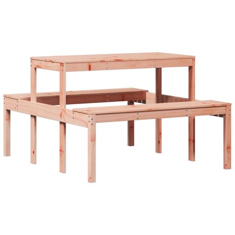 Picknicktafel 110x134x75 cm massief douglashout