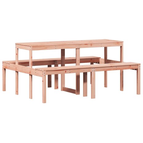 Picknicktafel 160x134x75 cm massief douglashout