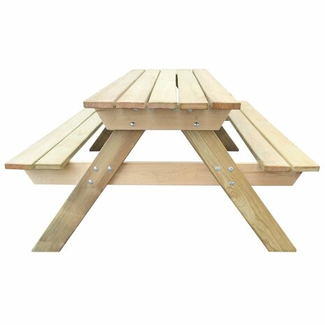 Picknicktafel 150x135x71,5 cm hout