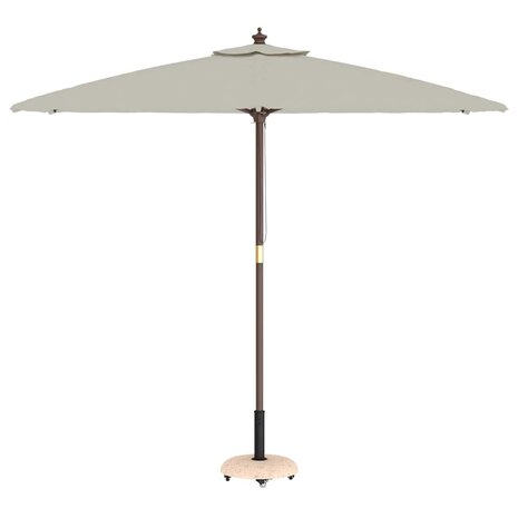 Parasolvoet Geel, Zwart 45 x 45 x 40 cm Beton, metaal