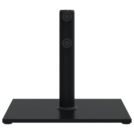 Parasolvoet voor stokken van Ø32/38/48 mm 17 kg vierkant