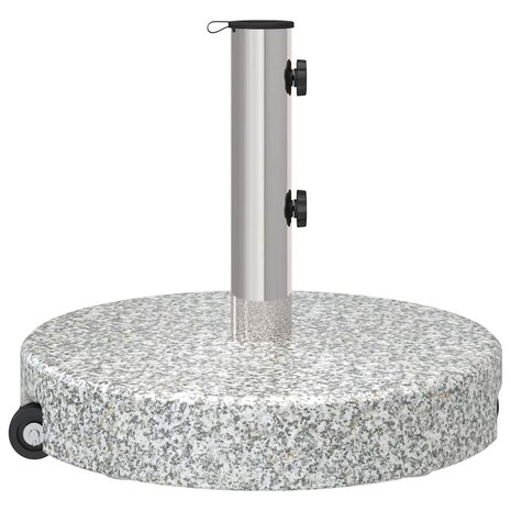 Parasolvoet Grijs 45 x 45 x 37.5 cm Graniet