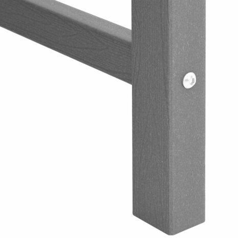 Tuinstoel 4 pcs Lichtgrijs 65.5 x 55.5 x 88cm Kunststof