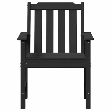 Tuinstoel 6 pcs Zwart 65.5 x 55.5 x 88cm Kunststof