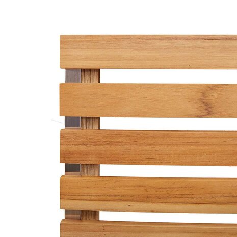 Tuinstoel 8 pcs Bruin 56 x 54.5 x 87cm Massief teakhout