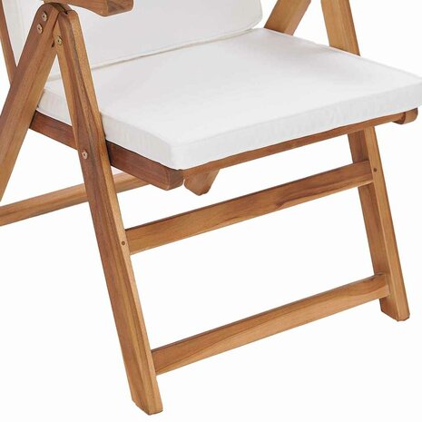 Tuinstoel 8 pcs Bruin 57 x 71.5 x 104cm Massief teakhout