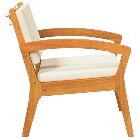 Tuinstoel 2 pcs Bruin Massief acaciahout