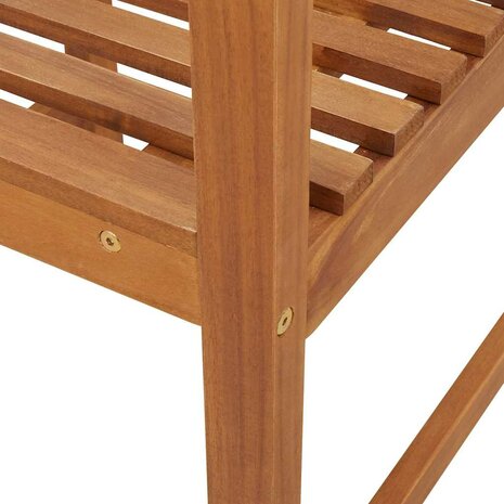 Tuinstoel 2 pcs Bruin 50 x 50 x 91cm Massief acaciahout