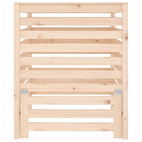 Compostbak 82,5x82,5x99,5 cm massief grenenhout