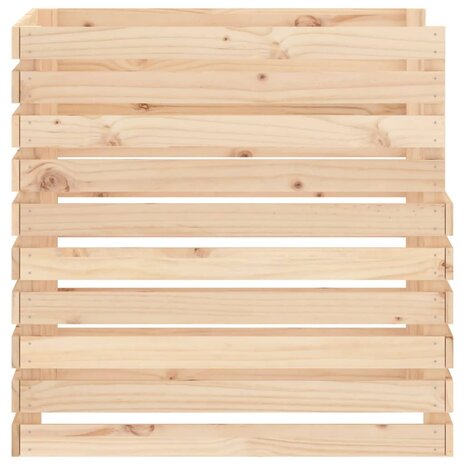 Compostbak 80x80x78 cm massief grenenhout