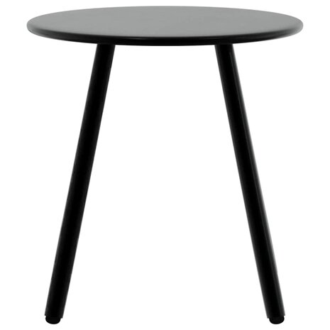 Tuinstoelenset 3-delig poly rattan zwart en wit