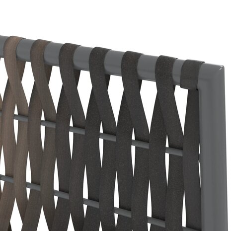 Tuinstoelen 4 st met kussens 54x61x83 cm poly rattan bruin