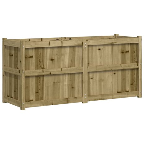 Plantenbak 150x50x70 cm geïmpregneerd grenenhout