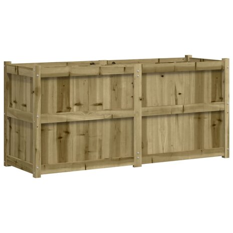 Plantenbak 150x50x70 cm geïmpregneerd grenenhout