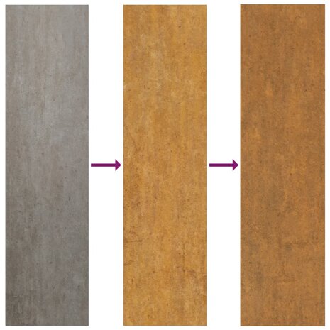 Plantenbak verhoogd 291x50x36 cm cortenstaal
