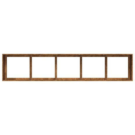 Plantenbak roestig 200x40x40 cm weervast staal