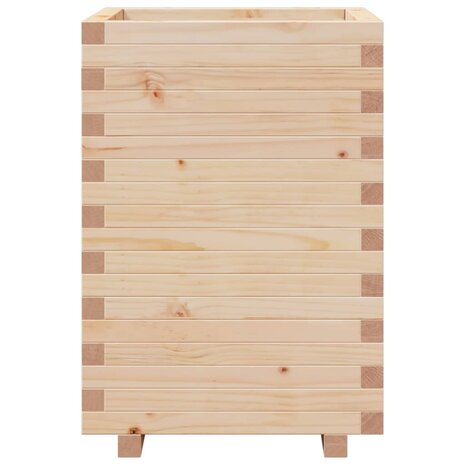 Plantenbak 50x50x72,5 cm massief grenenhout