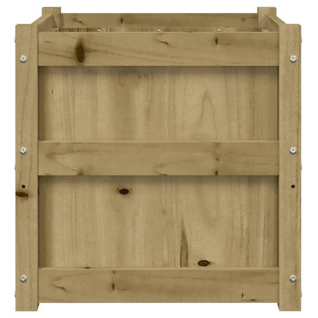 Plantenbakken 2 st cm geïmpregneerd hout