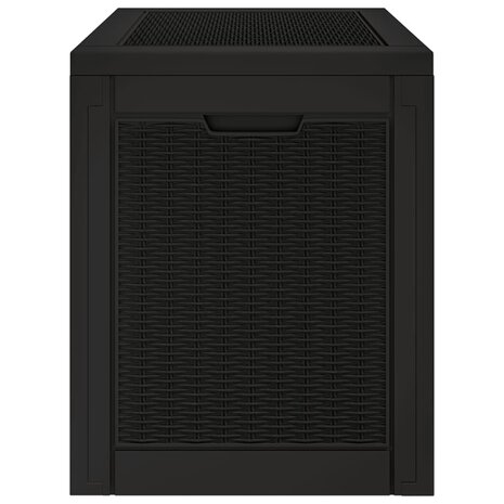 Tuinbox 55,5x43x53 cm polypropeen zwart