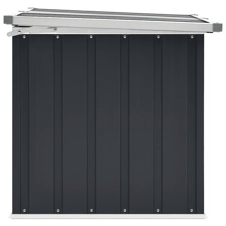 Tuinbox 129x67x65 cm antraciet