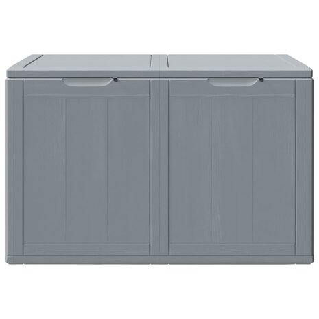 Tuinbox 180 L PP houtlook grijs