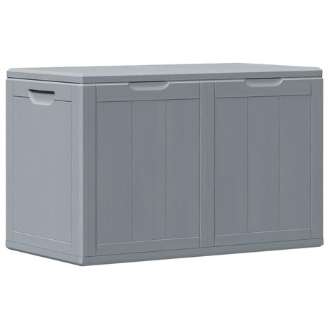 Tuinbox 180 L PP houtlook grijs