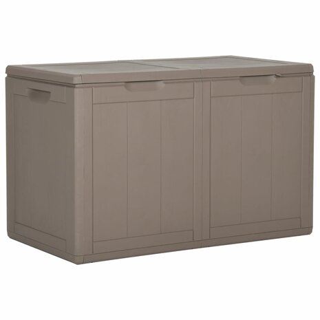 Tuinbox 180 L PP houtlook bruin