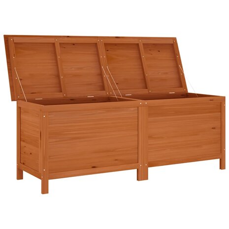 Tuinbox 150x50x56,5 cm massief vurenhout bruin