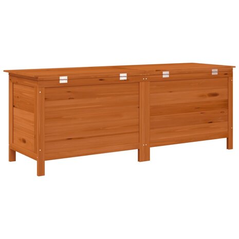 Tuinbox 150x50x56,5 cm massief vurenhout bruin