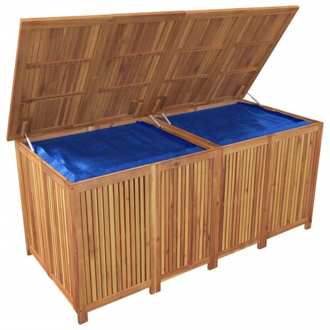 Tuinbox 175x80x75 cm massief acaciahout
