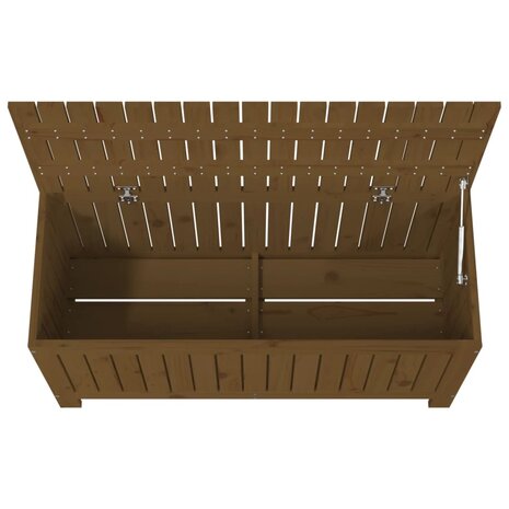 Tuinbox 108x42,5x54 cm massief grenenhout honingbruin