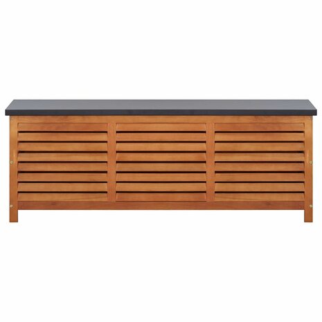 Tuinbox 150x50x55 cm massief eucalyptushout