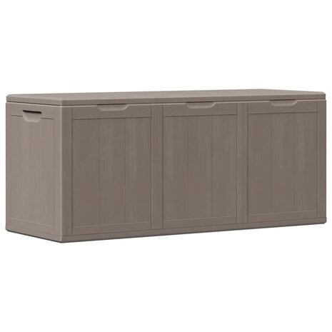 Tuinbox 270 L PP houtlook bruin
