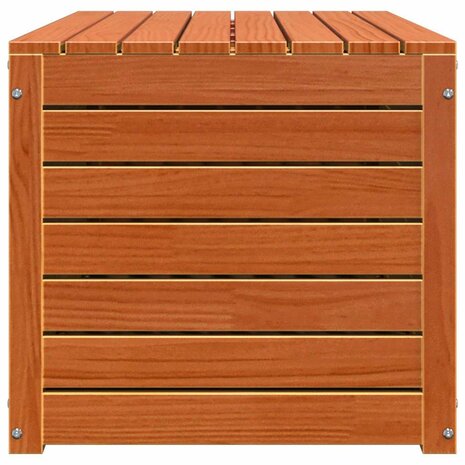Tuinopslagdoos Wasbruin 101 x 50.5 x 46.5 cm Massief grenenhout