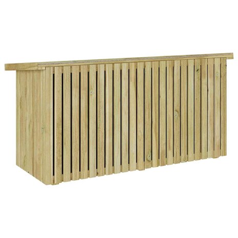 Tuinopslagdoos met opslag Bruin 119 x 44 x 58,5 cm