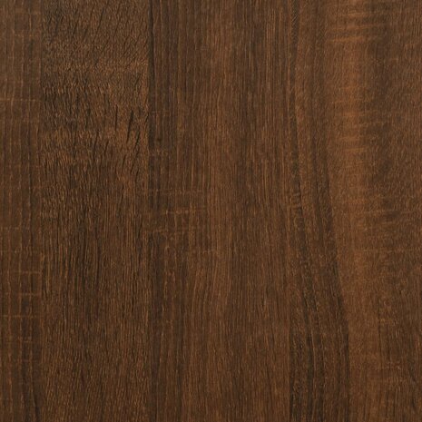Hondenbench 64,5x80x71 cm bewerkt hout bruin eikenkleur