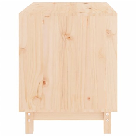 Hondenhok 70x50x62 cm massief grenenhout