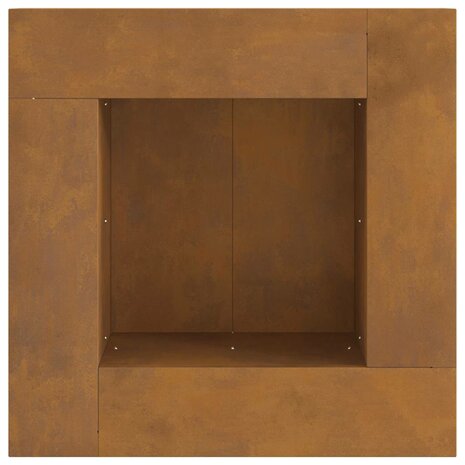 Vuurkorf Bruin 60 x 60 x 30 cm Cortenstaal