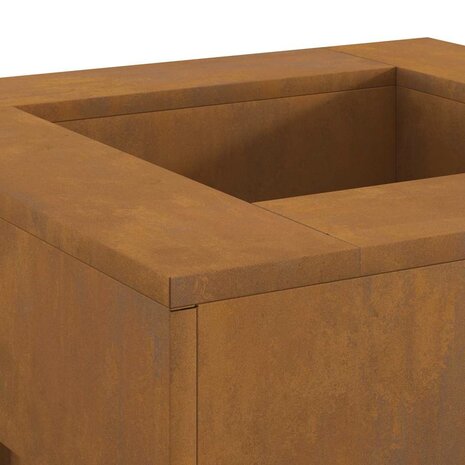 Vuurkorf Bruin 60 x 60 x 30 cm Cortenstaal